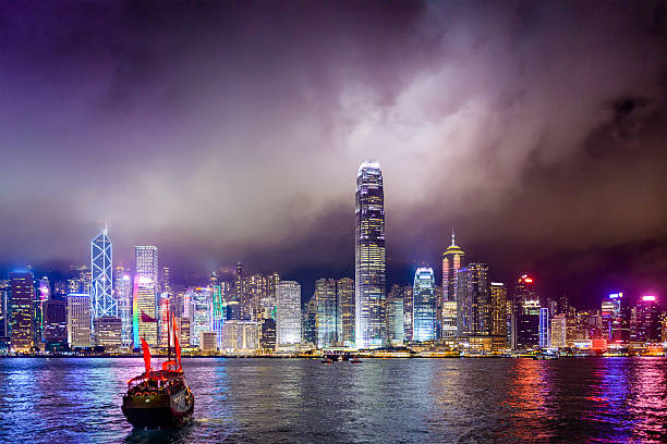 istock Hong Kong, China Cityscape 578090776