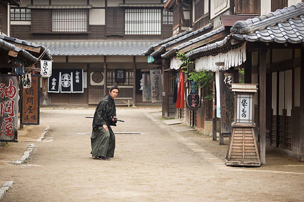 istock warrior samurai costume man in toei studios at kyoto japan 578093488