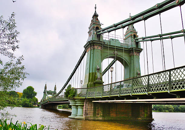 Hammersmith Bridge in London - England
