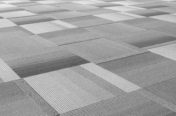 Carpet floor in public hall