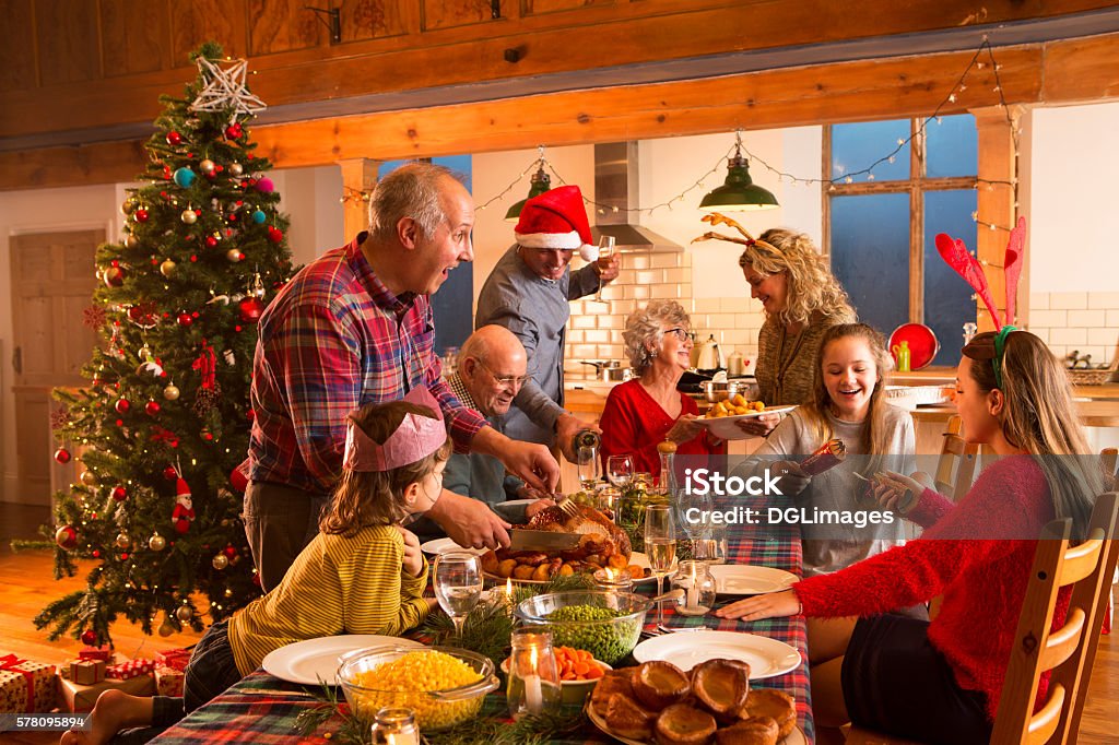 クリスマスディナー  - クリスマスのロイヤリティフリーストックフォト
