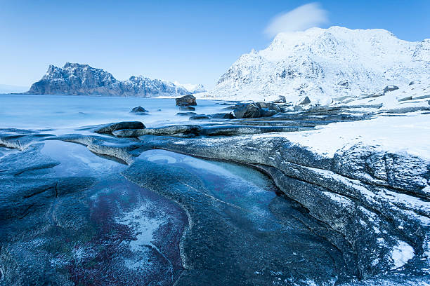 istock Coastal landscape in Lofoten, Norway 578100134