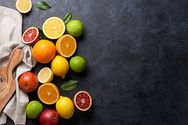 istock Fresh ripe citruses. Lemons, limes and oranges 578104352
