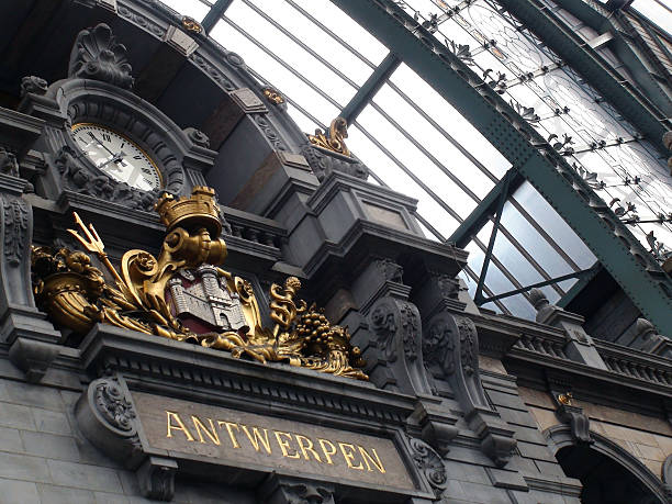istock Antwerpen Central Station Belgium Europe 578111652