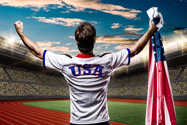 istock American Athlete Celebrating 578111854