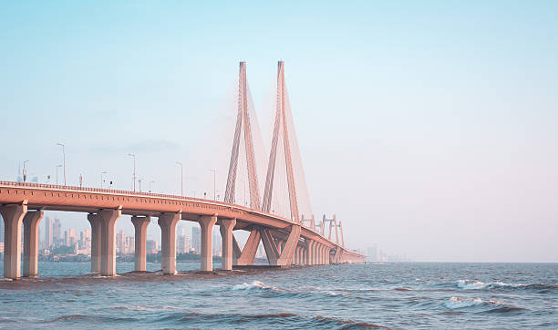istock BANDRA-WORLI SEA LINK, MUMBAI 578112686