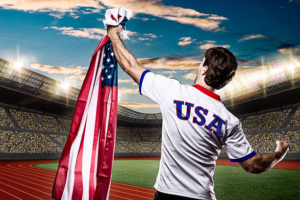 istock American Athlete Celebrating 578112920