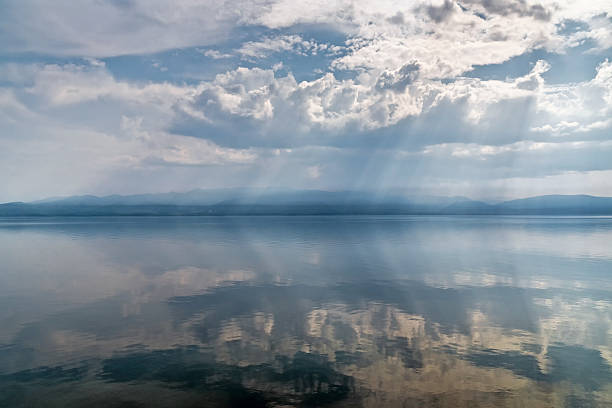 istock calm on the lake Baikal 578116360
