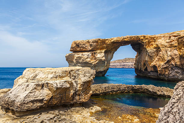 istock Azure Window, stone arch of Gozo, Malta 578119428