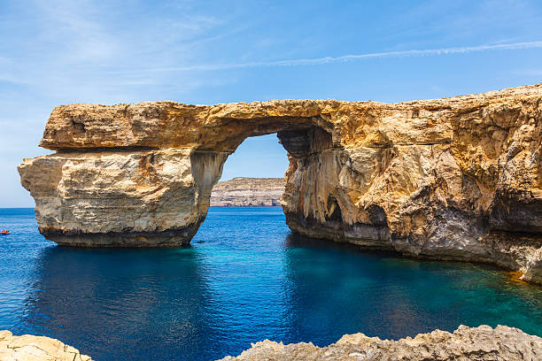 istock Azure Window, stone arch of Gozo, Malta 578119514