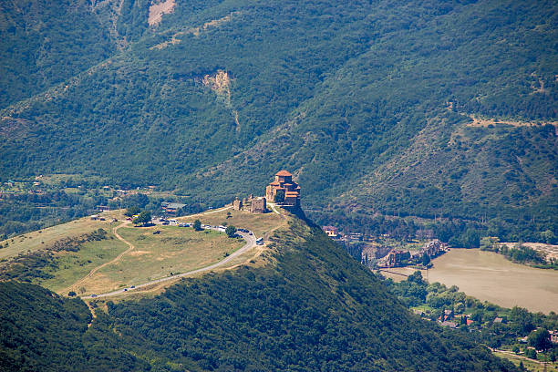 istock Jvari Monastery  (from high) is a sixth century Georgian Orthodo 578120048