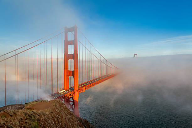 istock Golden Gate Bridge with low fog, San Francisco 578265442