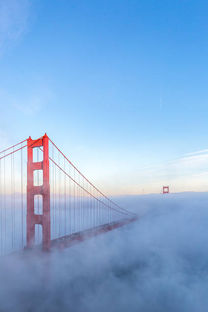 istock Golden Gate Bridge with low fog, San Francisco 578265488
