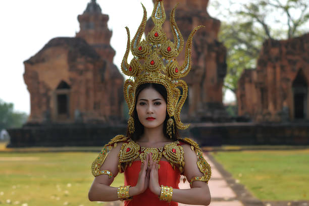 istock Portraits in concept Apsara. 578265760