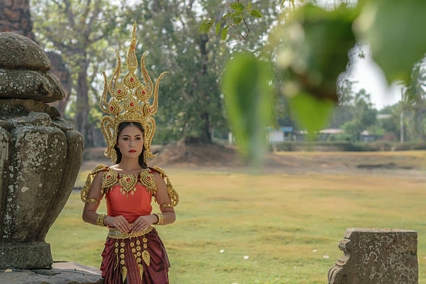 istock Portraits in concept Apsara. 578265770
