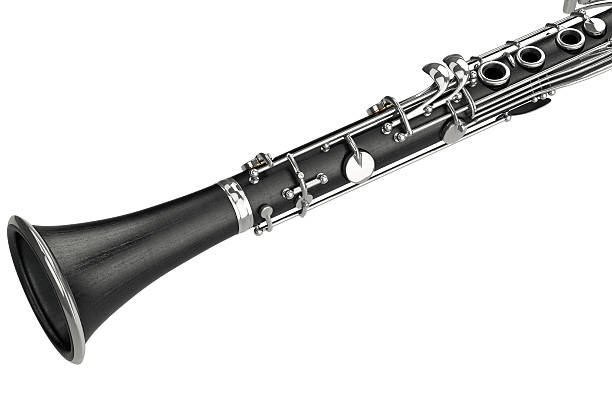 istock Clarinet musical equipment, close view 578266148