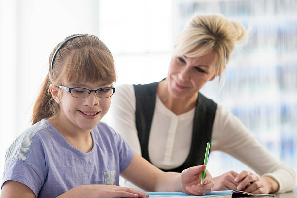 istock Young Girl with a Visual Impairment 578269362