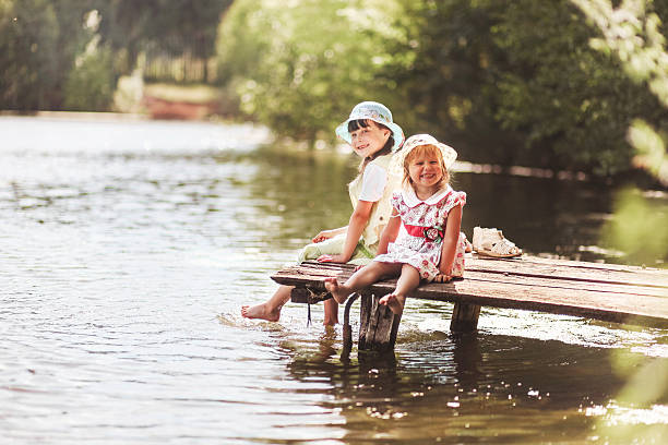 istock Child happy outdoors. 578269556