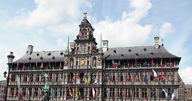 istock Antwerp City Hall Belgium Europe 578270106