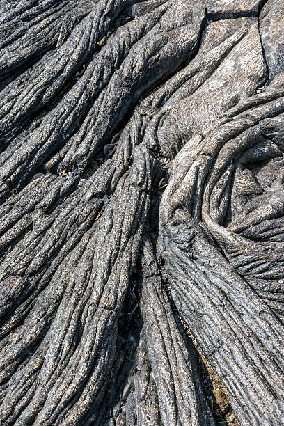 охлажденный образец лавы - pelé стоковые фото и изображения