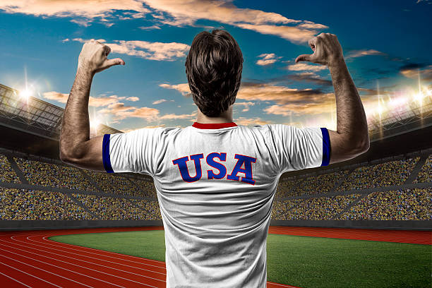 istock American Athlete Celebrating 578275540