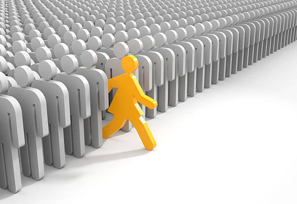 istock Woman run to new opportunities 578276256