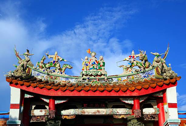 istock Richly Decorated Chinese Temple Roof 578277038