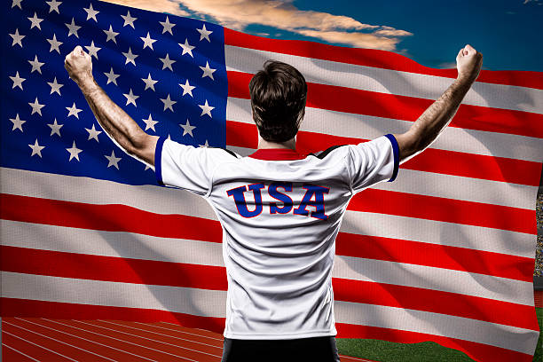 istock American Athlete Celebrating 578277570