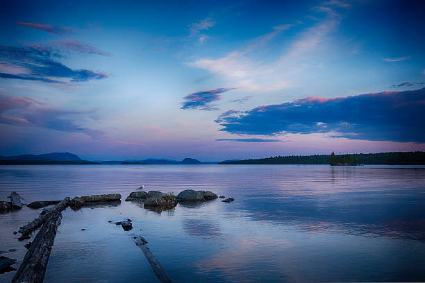 istock Northern Maine Sunset Over Lake 578279034