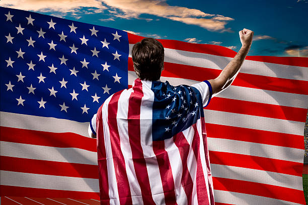 istock American Athlete Celebrating 578279218