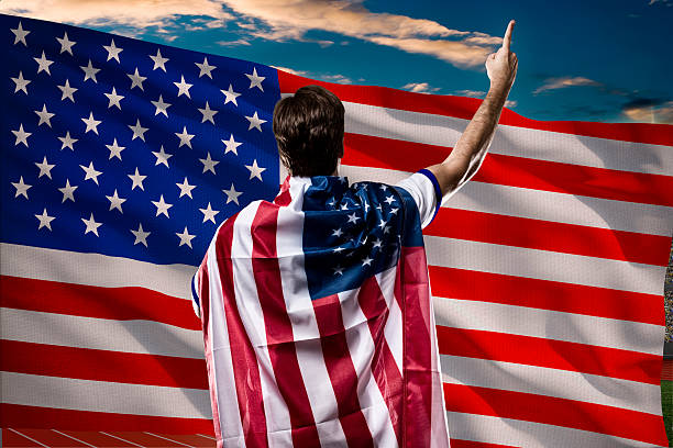 istock American Athlete Celebrating 578279778