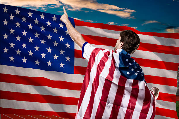 istock American Athlete Celebrating 578280300