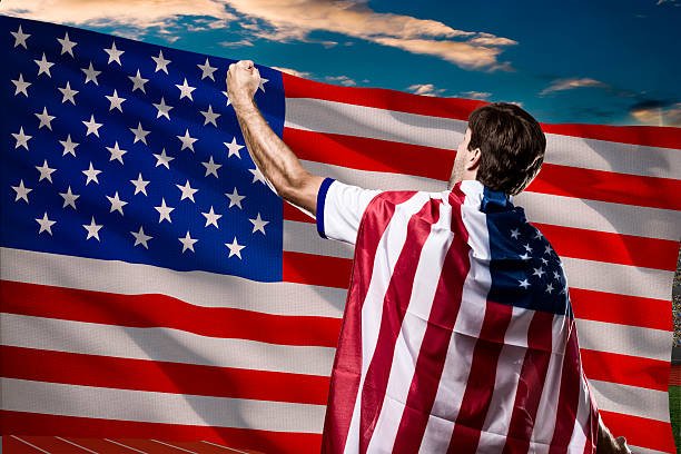 istock American Athlete Celebrating 578280814