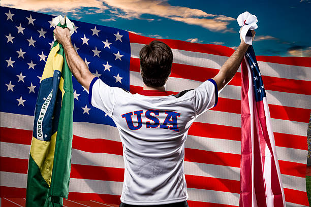 istock American Athlete Celebrating 578281322