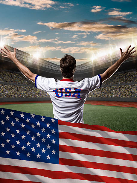 istock American Athlete Celebrating 578288148