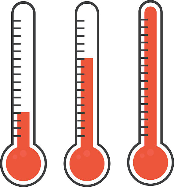 illustrations, cliparts, dessins animés et icônes de thermomètres isolés - thermometer