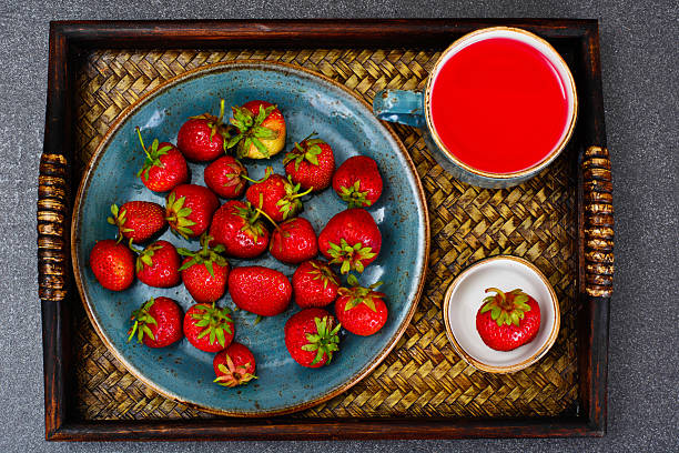 istock Tasty Sweet Strawberry Compote 578292376