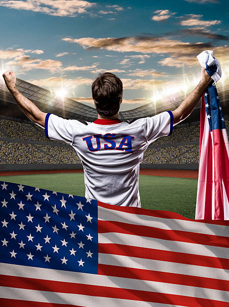 istock American Athlete Celebrating 578292558