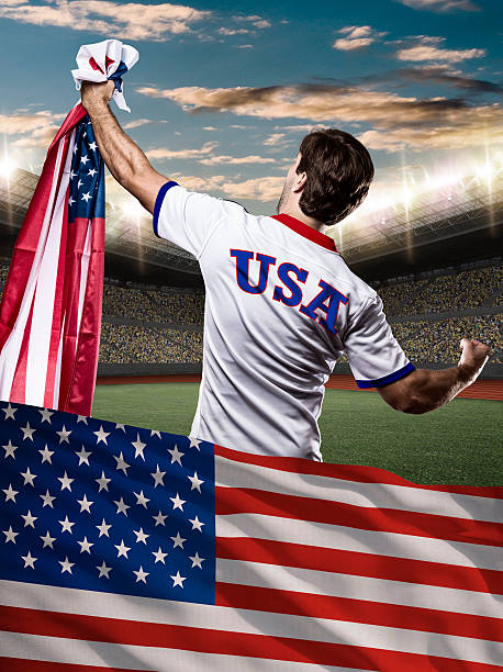 istock American Athlete Celebrating 578293506