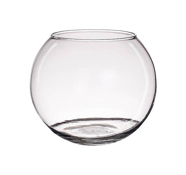 istock Clear glass vase isolated on a white background 578297490