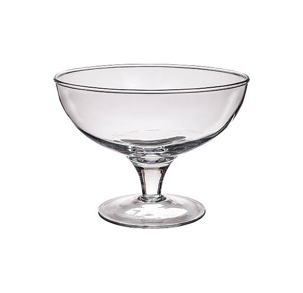 istock Clear glass vase isolated on a white background 578298366