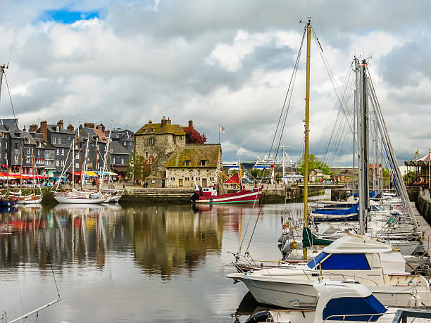 istock Old port. Honfleur, Normandy, France 578301010