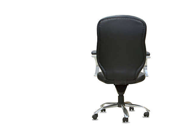 istock Back view of modern office chair 578302524