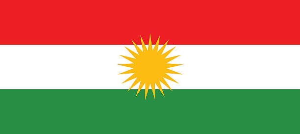 istock Flat Flag of Kurdistan 578303848