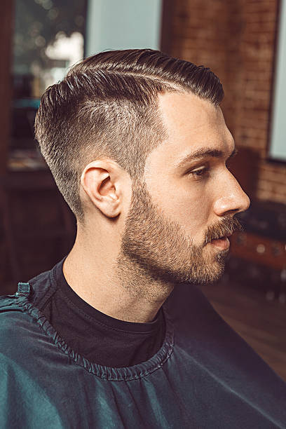 istock The young man in barbershop 578304648