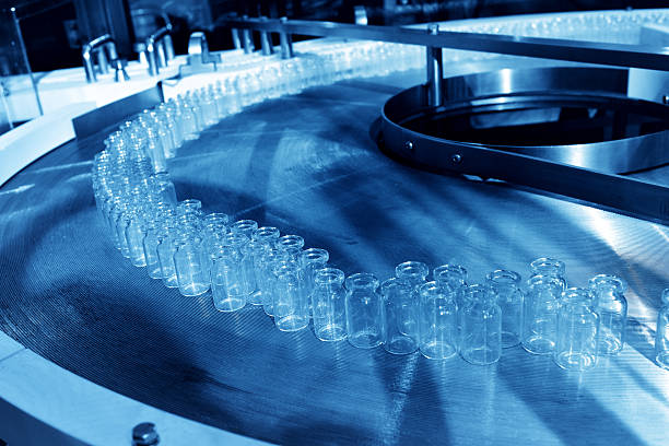 istock Bottling Line of Pharmaceutical Plant 578306722