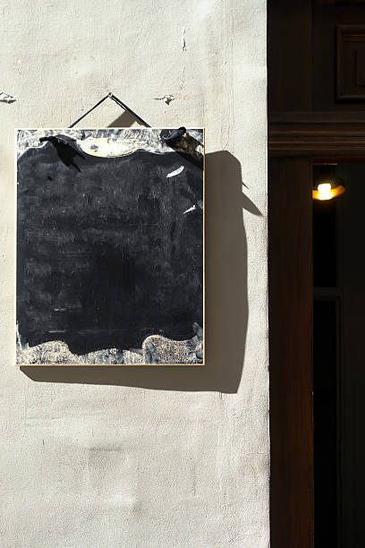 istock The menu for the cafe on the street 578554638