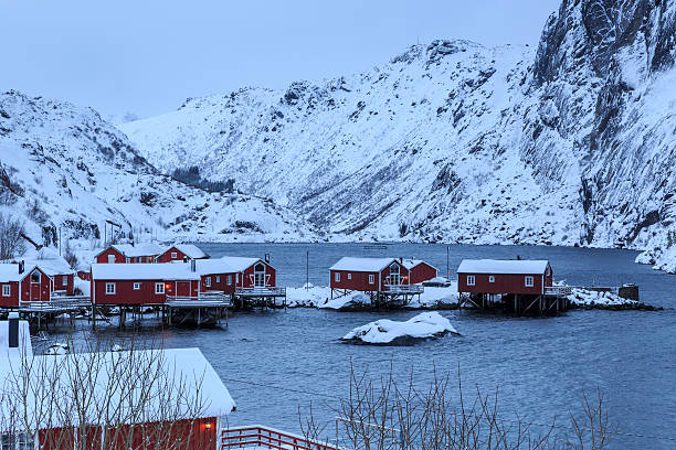 istock Township of Nusfjord 578554794