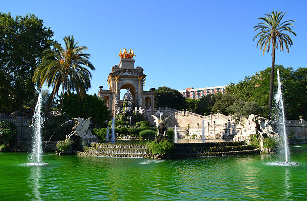 istock Fountain in Parc de la Ciutadella, Barcelona - Spain 578556908