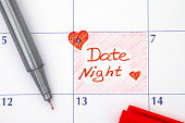 Reminder Date Night in calendar